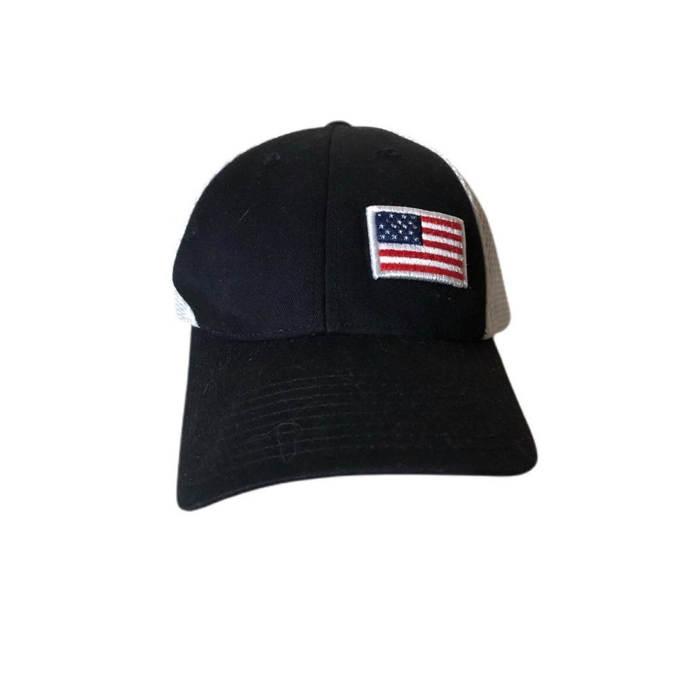 Rapid Dominance Usa Flag Patriotic Trucker Cap Hats